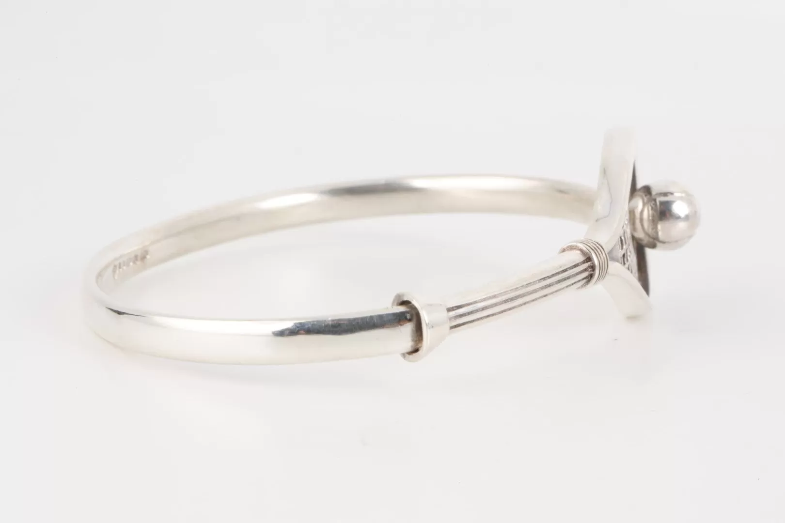 6.5" 925 Silver Tennis Racket Bracelet (19.03g.)