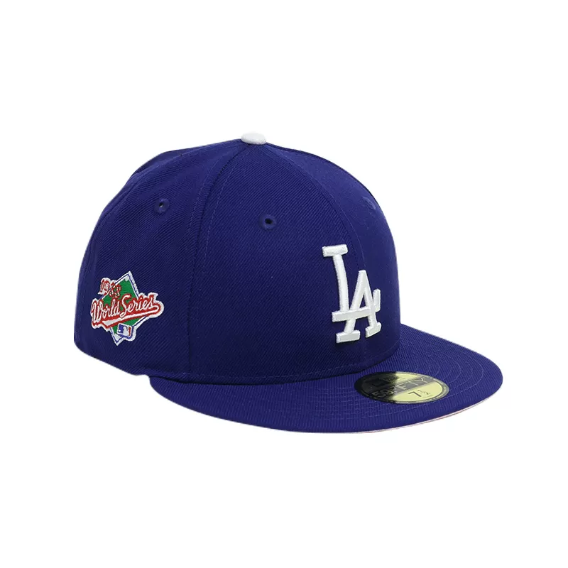 [70583856] 59FIFTY LA Dodgers 1988 World Series Patched Fitted Hat.