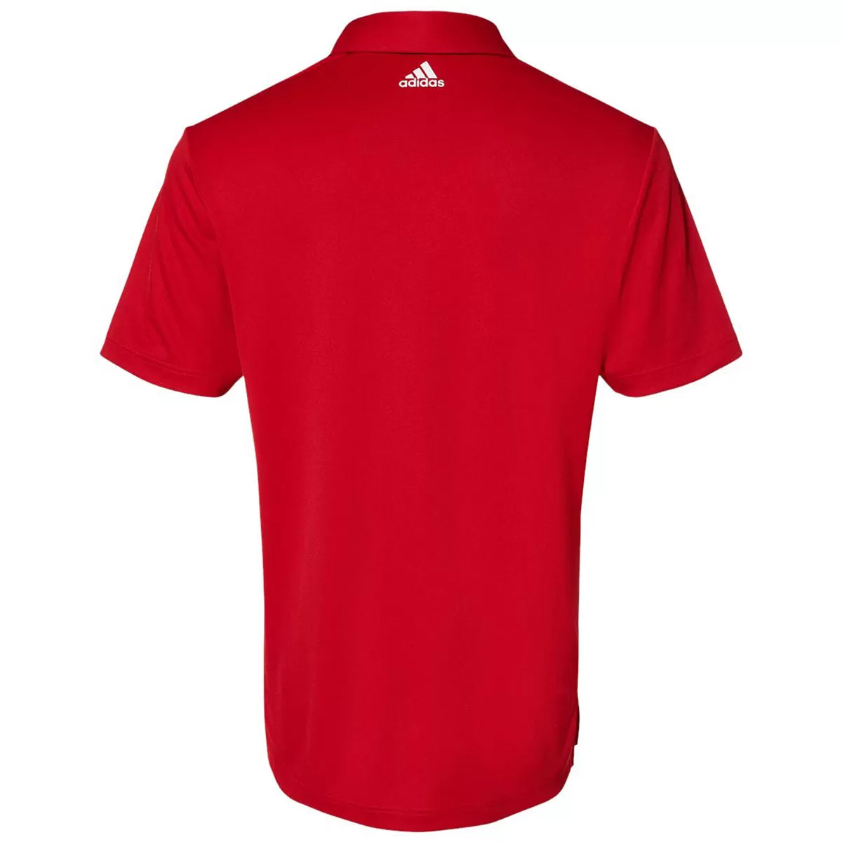 adidas Men's Team Power Red/White Floating 3-Stripes Sport Shirt