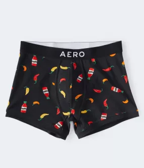 Aeropostale Mens' Hot Pepper Knit Trunks -  - Size XL - Cotton - Teen Fashion & Clothing Black