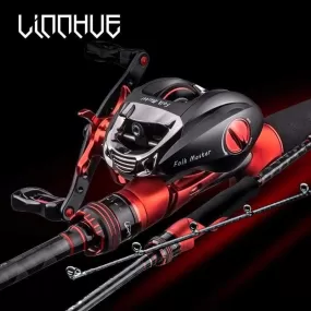 Baitcasting Reel BT2000 8kg Drag SFS Double Brake System Saltwater Reel 6.3:1 High Speed Metal Spare Spool Fishing Reel