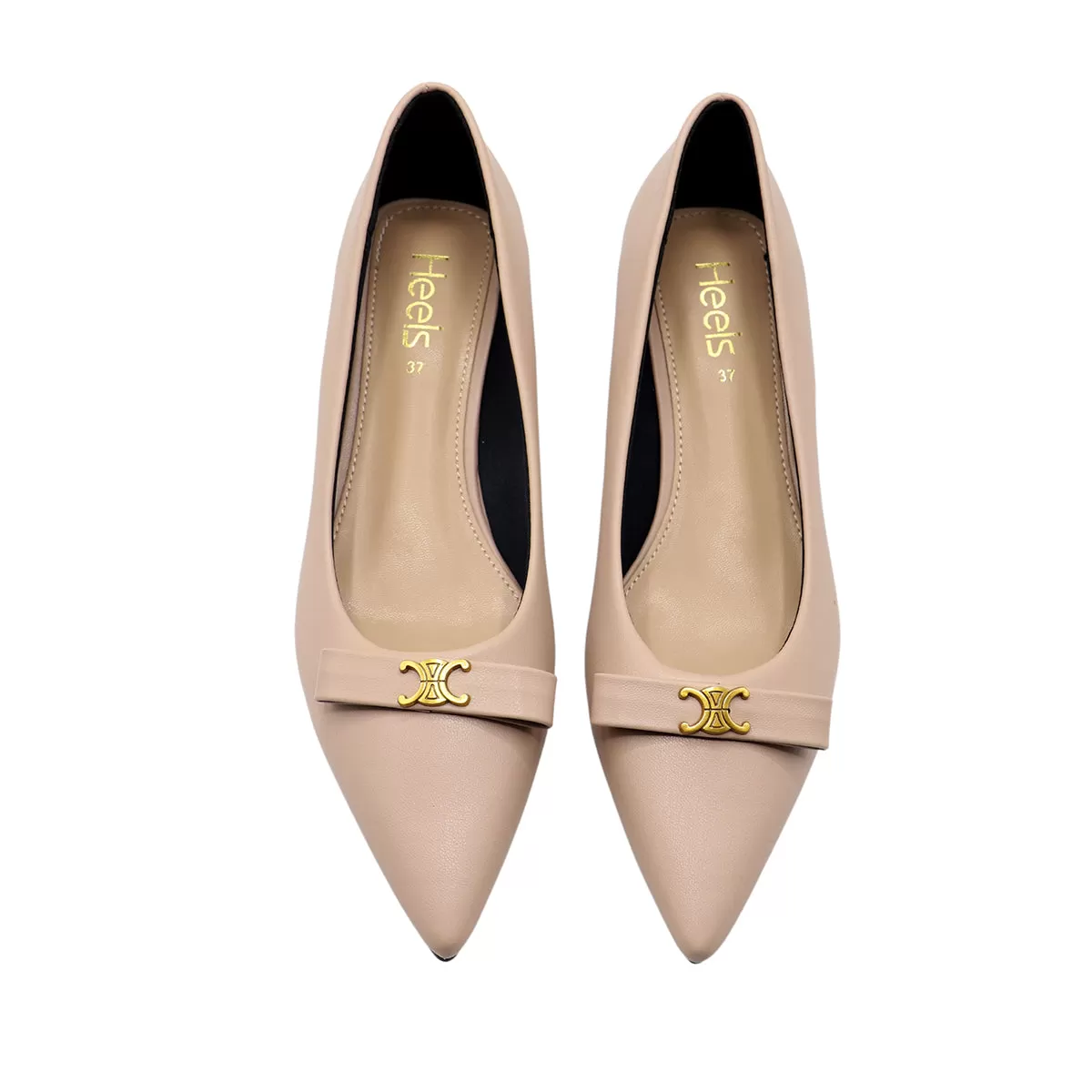 Beige Formal Court Shoes L00850014