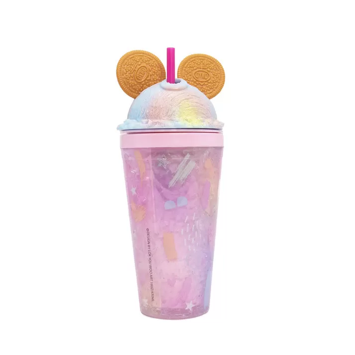 Bewaltz Cookie Mouse Ear Sweets Rainbow Tumbler - Pink