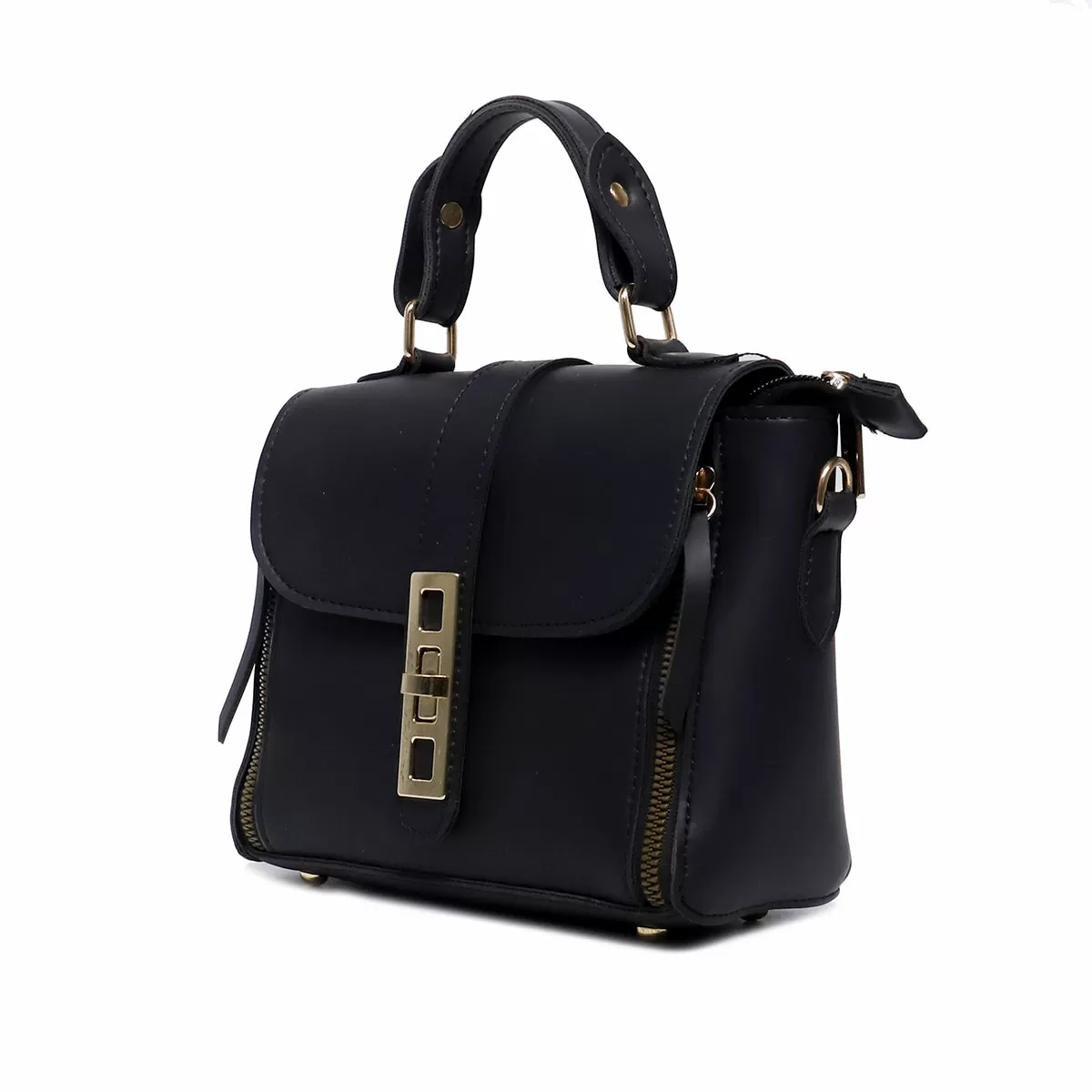 Black Casual Hand Bag P00P01182