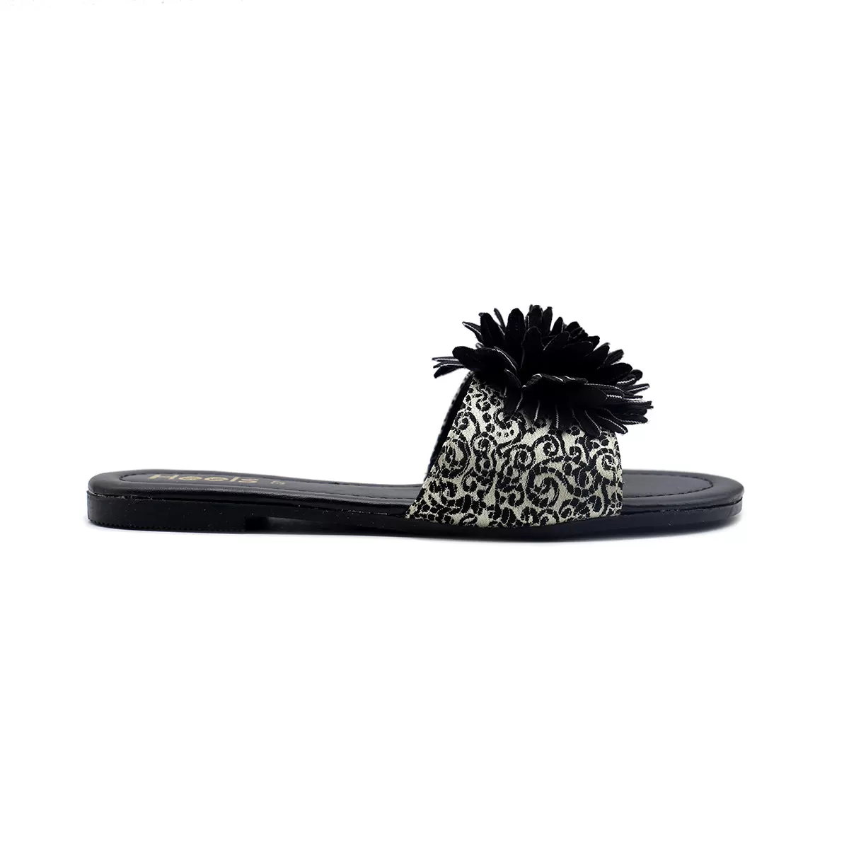 Black Casual Slipper 000372