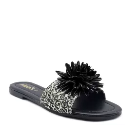 Black Casual Slipper 000372