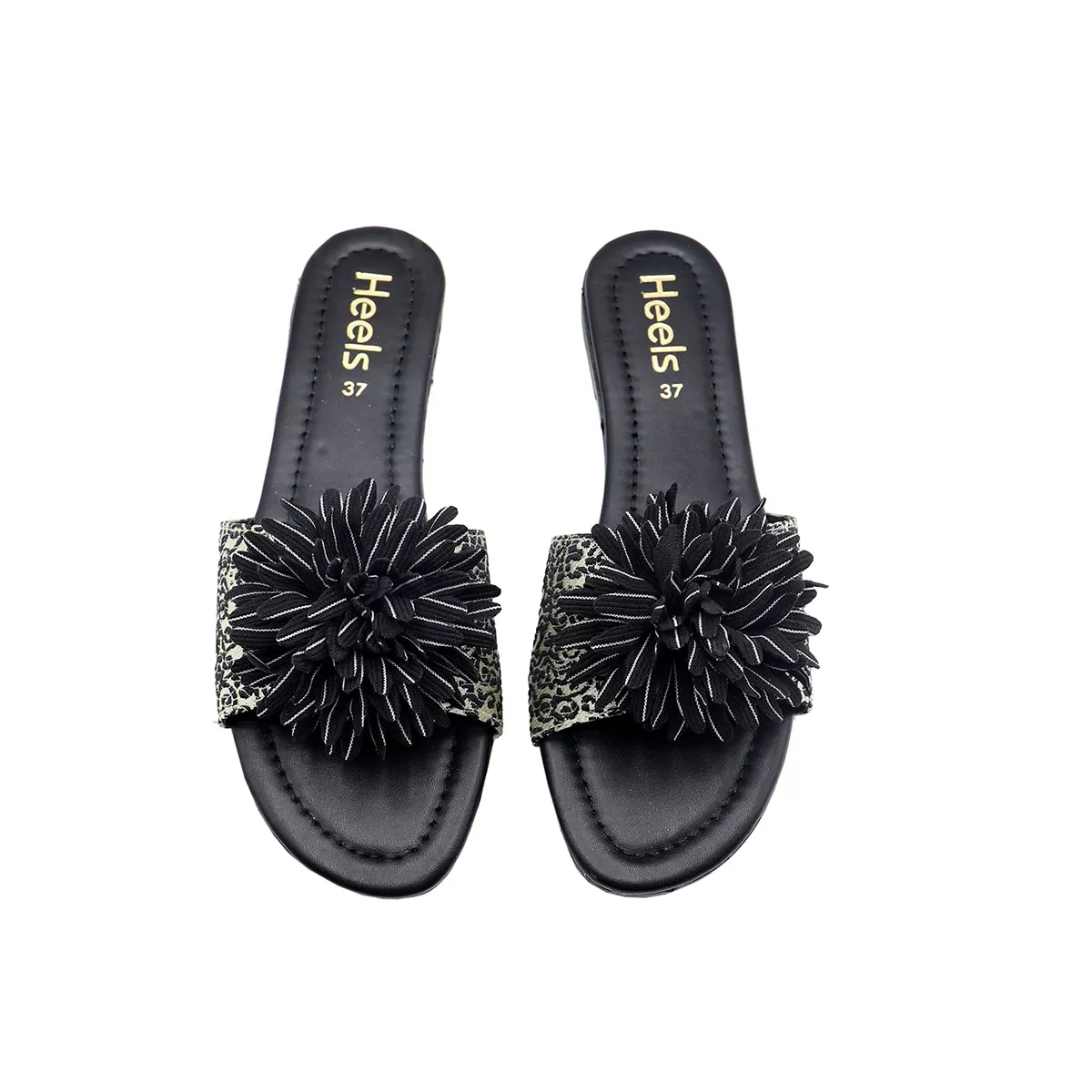 Black Casual Slipper 000372