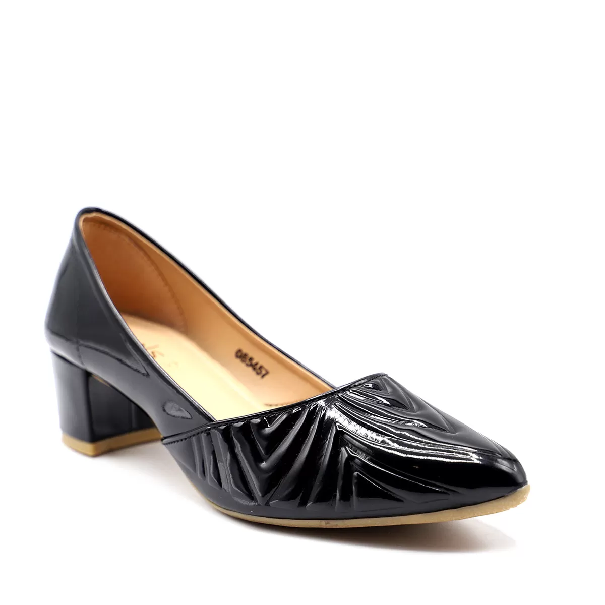 Black Formal Court Shoes 085457