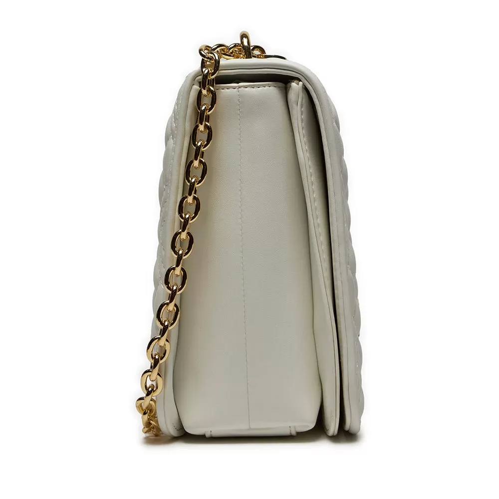 Borsa Donna a Spalla e Tracolla LOVE MOSCHINO linea Quilted Bianco