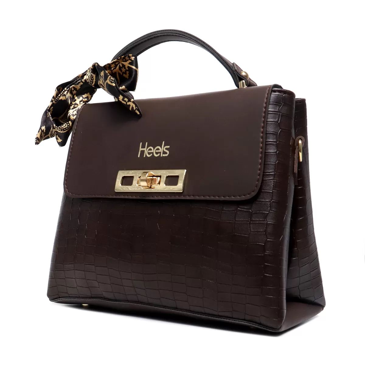 Brown Casual Hand Bag P00P01184