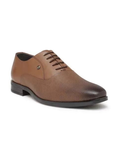 Brown Formal Derby Lace-ups