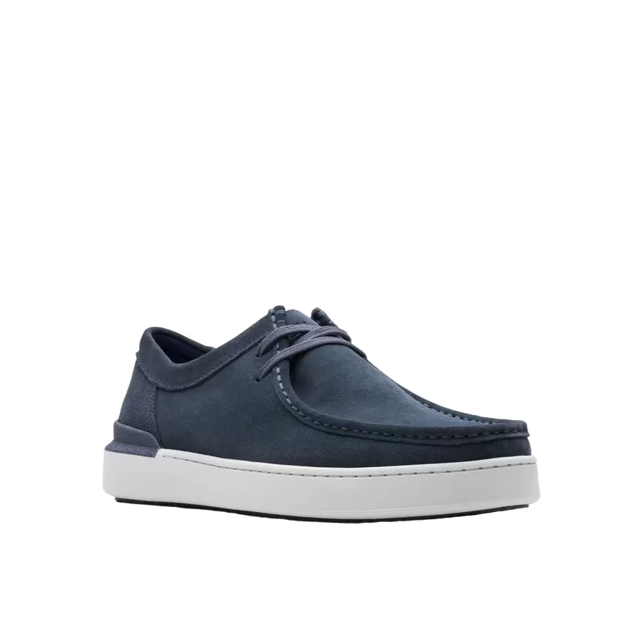 Clarks men's casual shoe Courtlite Seam 176528 G blue