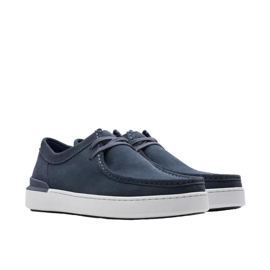 Clarks men's casual shoe Courtlite Seam 176528 G blue