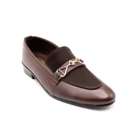 Coffee Formal Slip On B70038