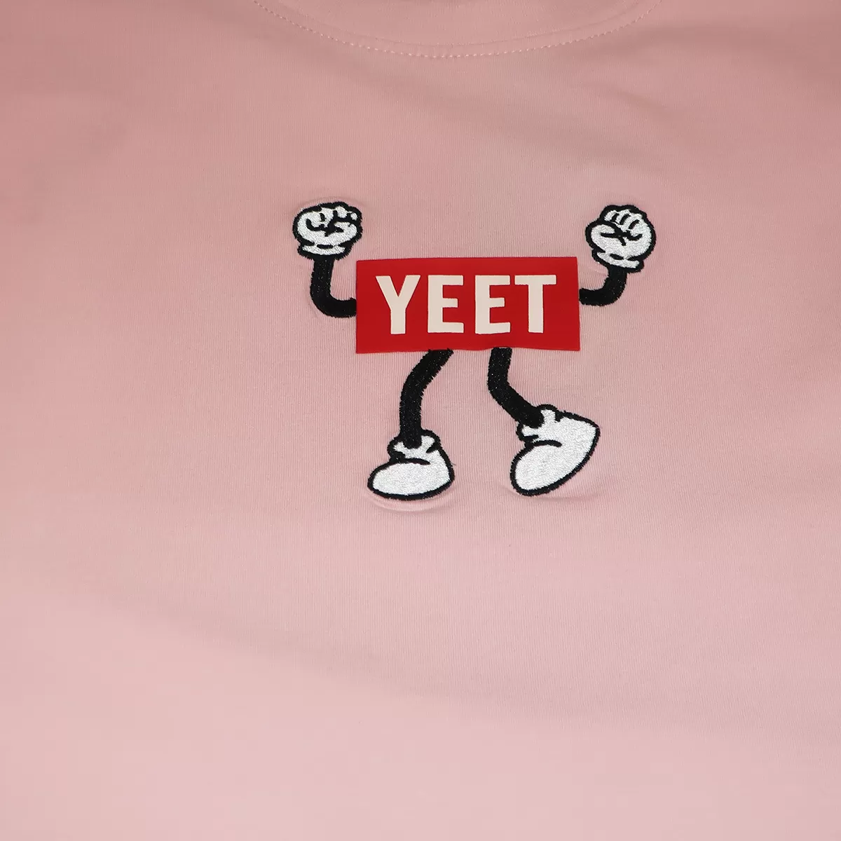 CREATE 2MRW LT PINK YEET TSHIRT CF2039