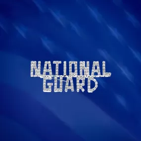 Crystal National Guard Pin