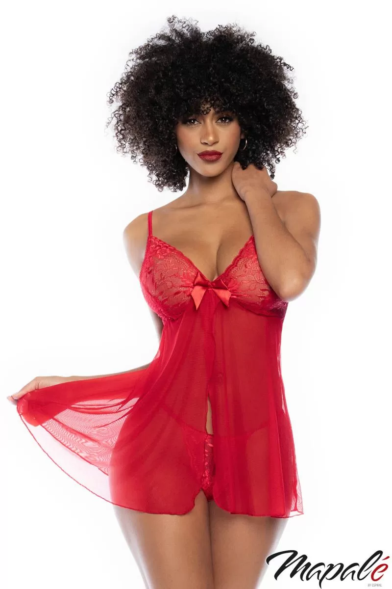 Flyaway Mesh Babydoll