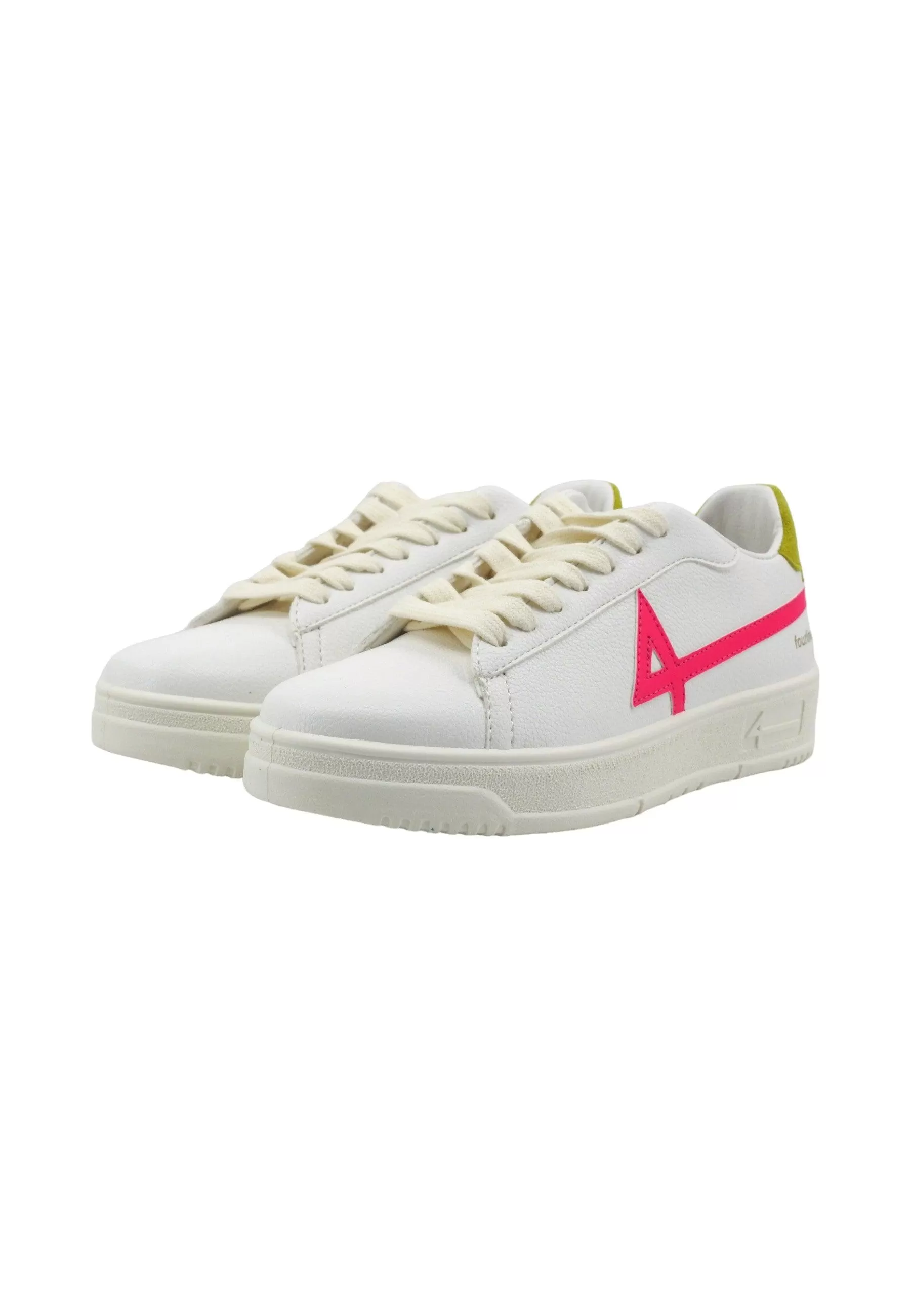 FOURLINE Sneaker Donna Pink Peach Green Bianco X501