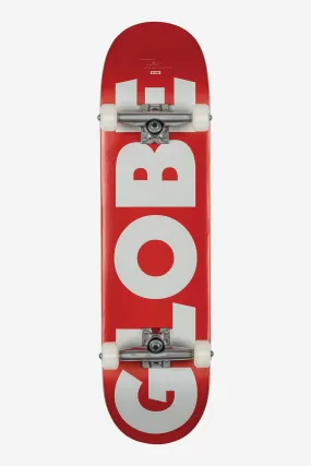 G0 Fubar - Red/White - 8.25 Complete Skateboard