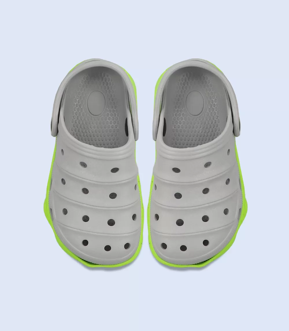 KG0040-GREY-Girls Casual Crocs