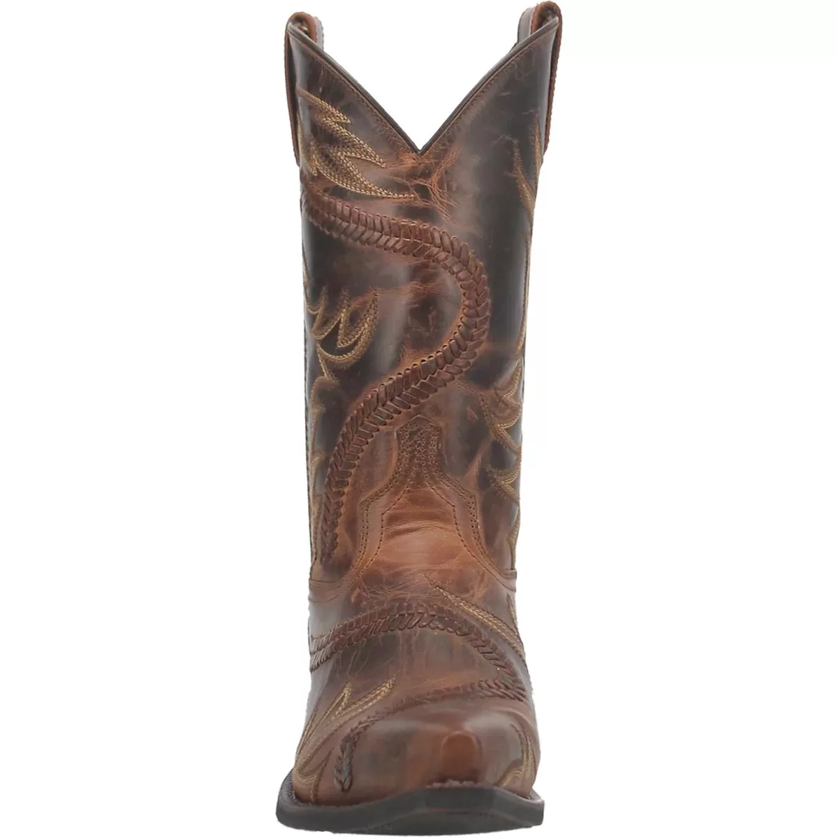 'Laredo' Men's Jag Western Snip Toe - Brown