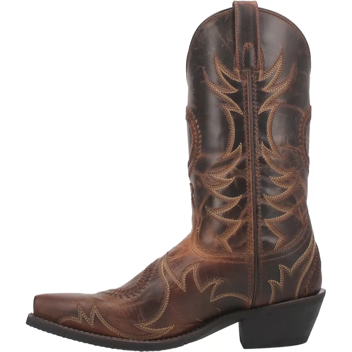 'Laredo' Men's Jag Western Snip Toe - Brown