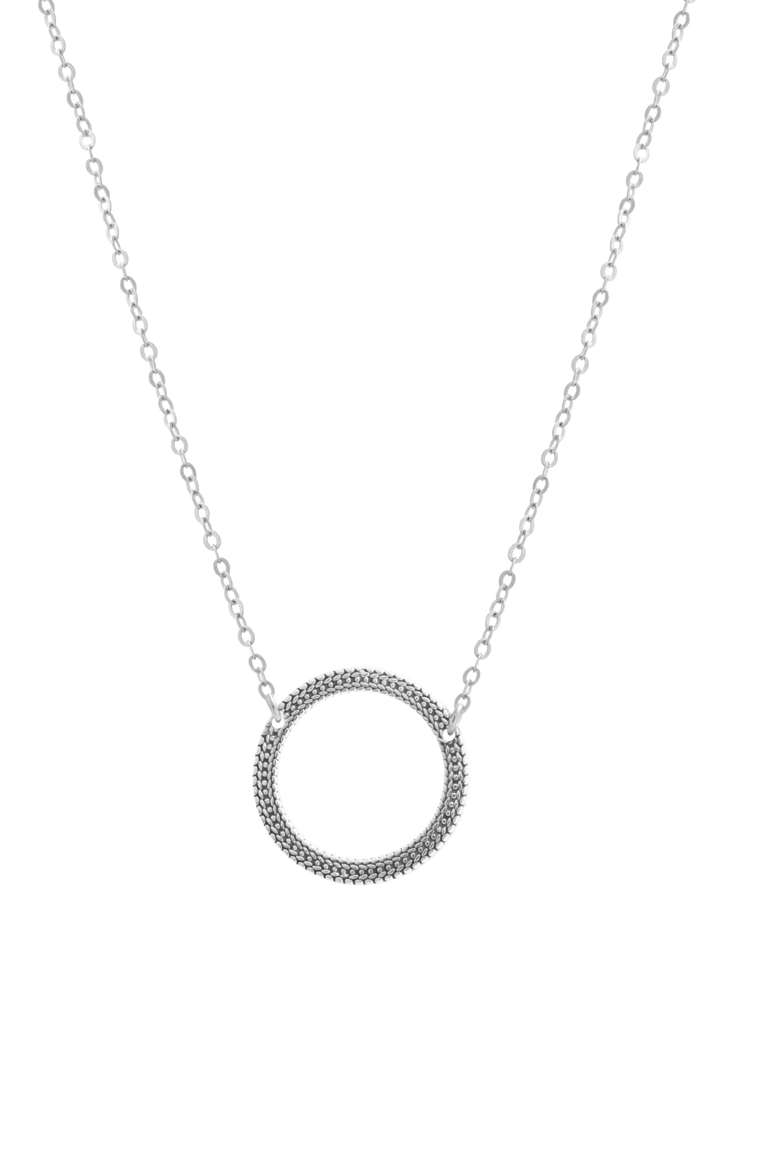 Lillia Open Circle Necklace