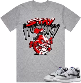 Mac Attack Cactus Jack Shirt to Match - RED STAY HUNGRY