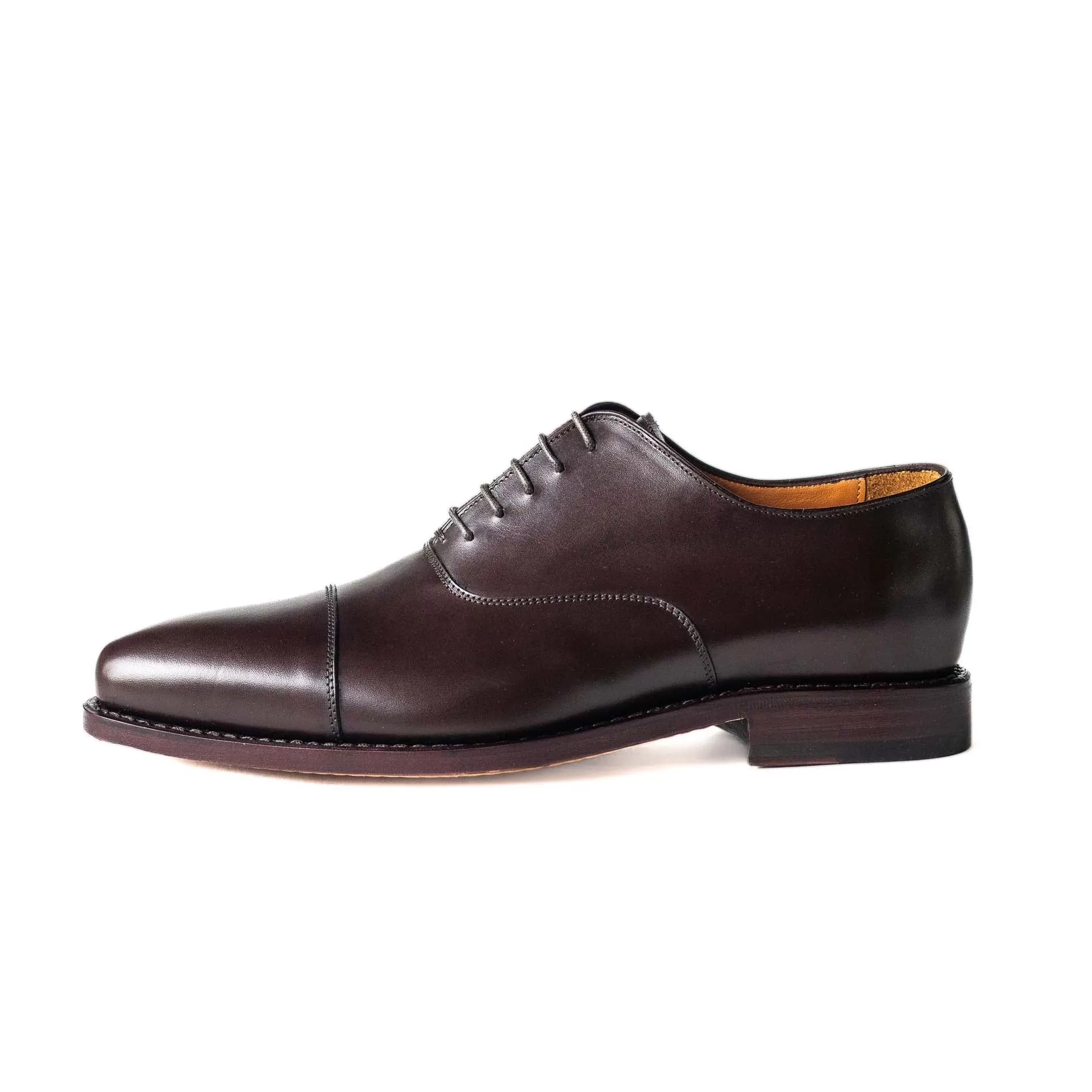 Men's Cap Toe Oxford / Dark Brown 98060