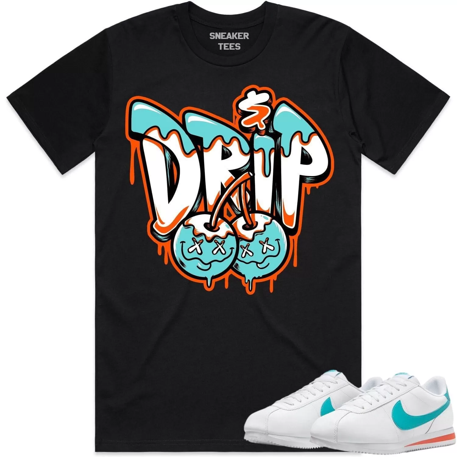 Miami Cortez Dolphins Shirt to Match - MIAMI MONEY DRIP