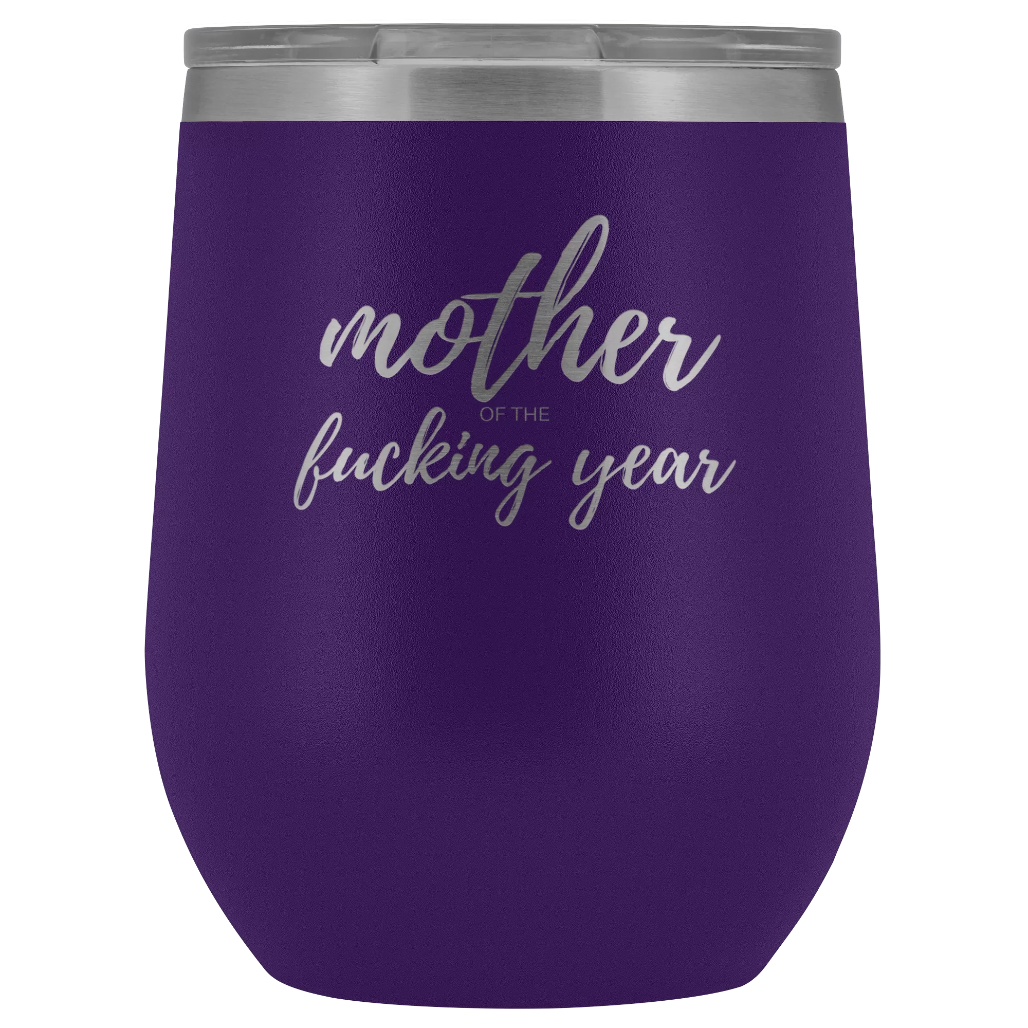 Mother of the Year- Wine Tumbler