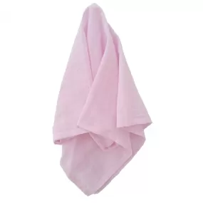 Musselin Decke pink-100% Bio-Baumwolle. GOTS-zertifiziertes Produkt.