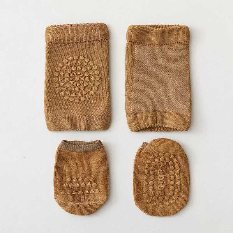 Rowan Baby Socks with Knee Pads