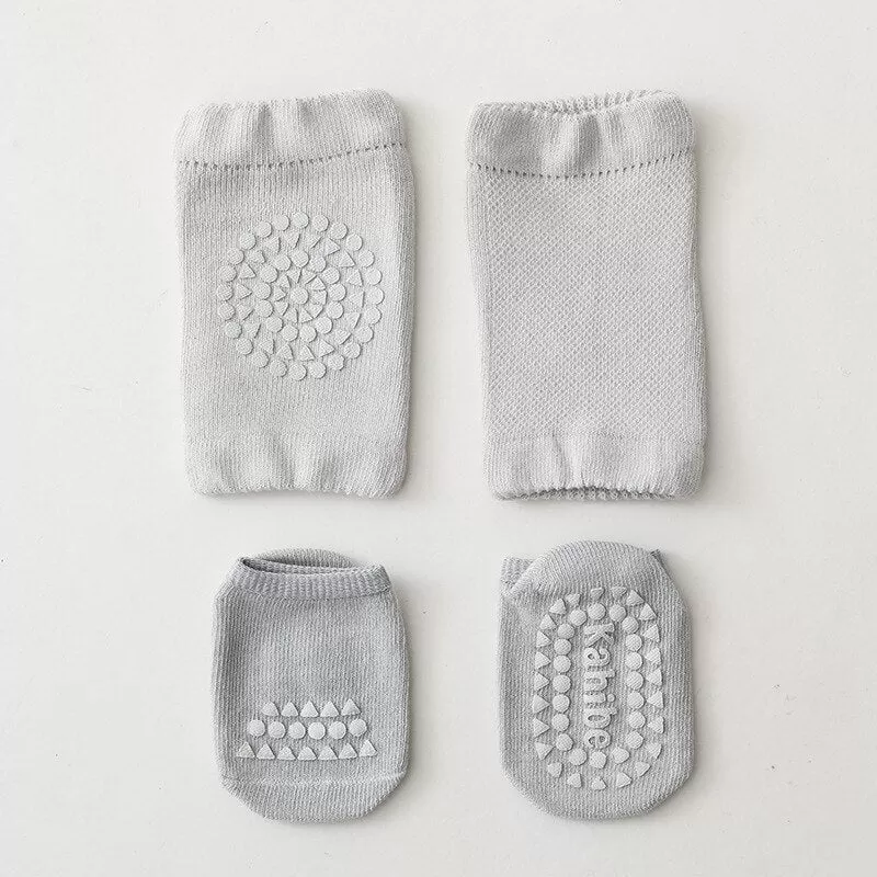 Rowan Baby Socks with Knee Pads