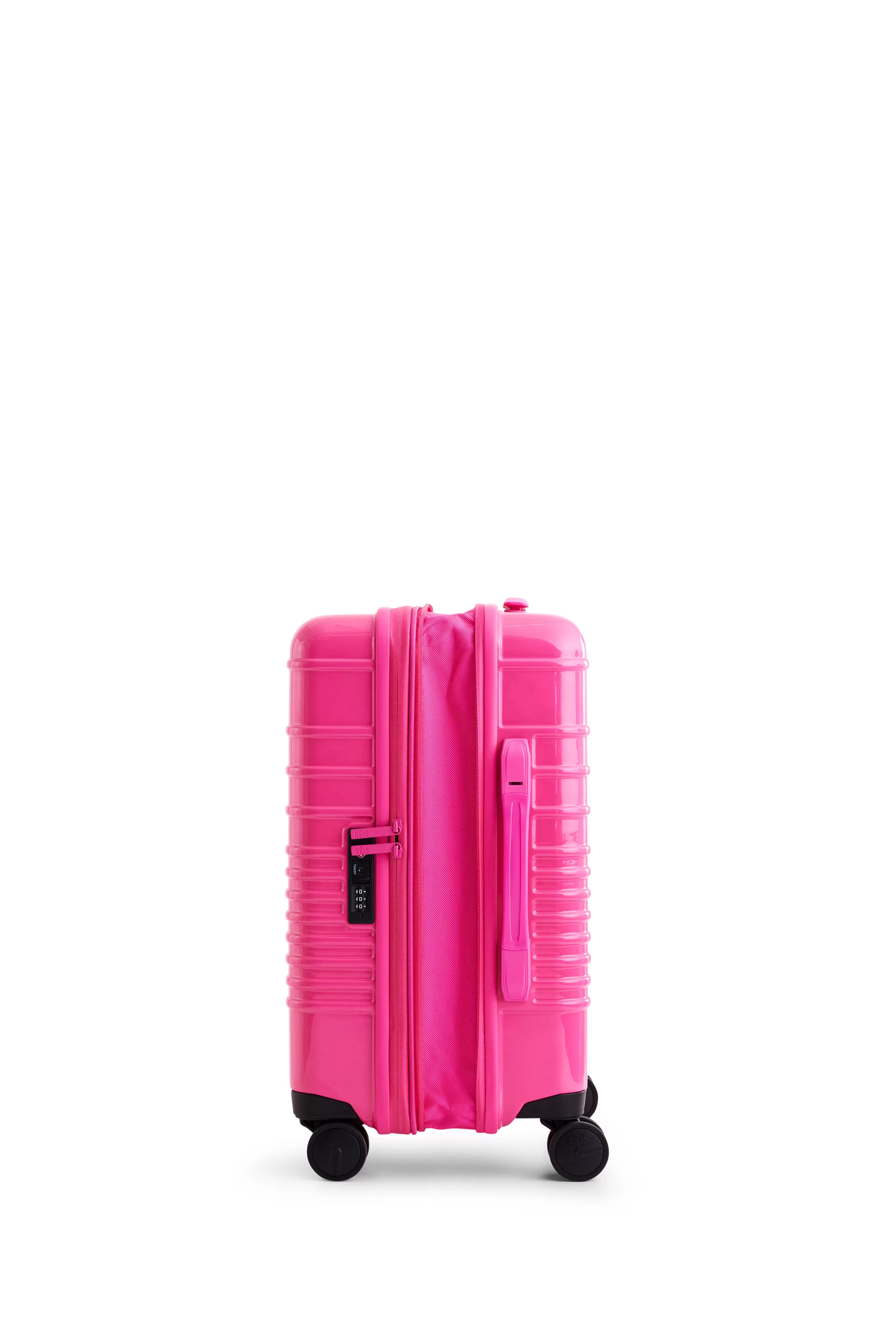 The Carry-On Roller in Barbie Pink