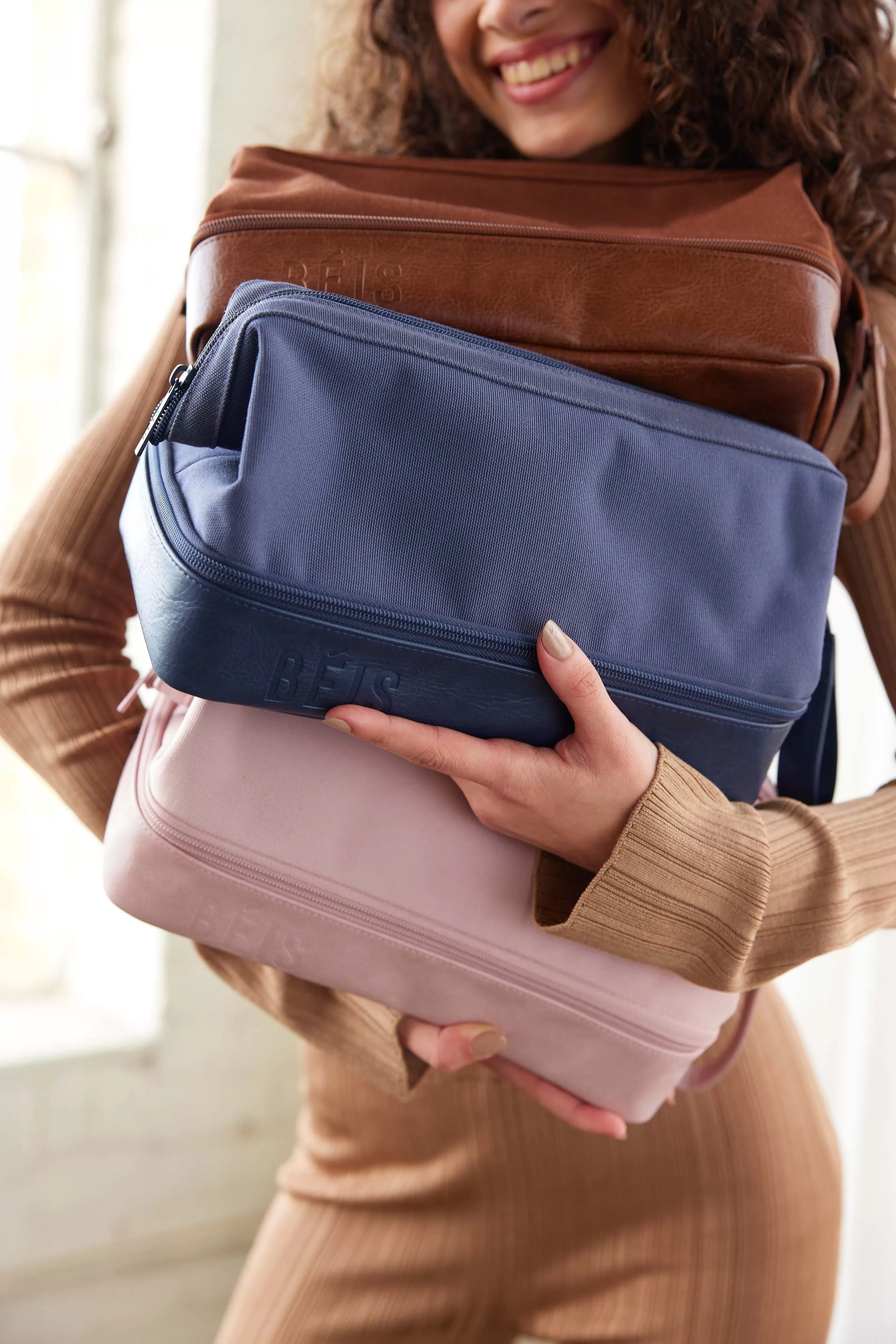 The Dopp Kit in Navy