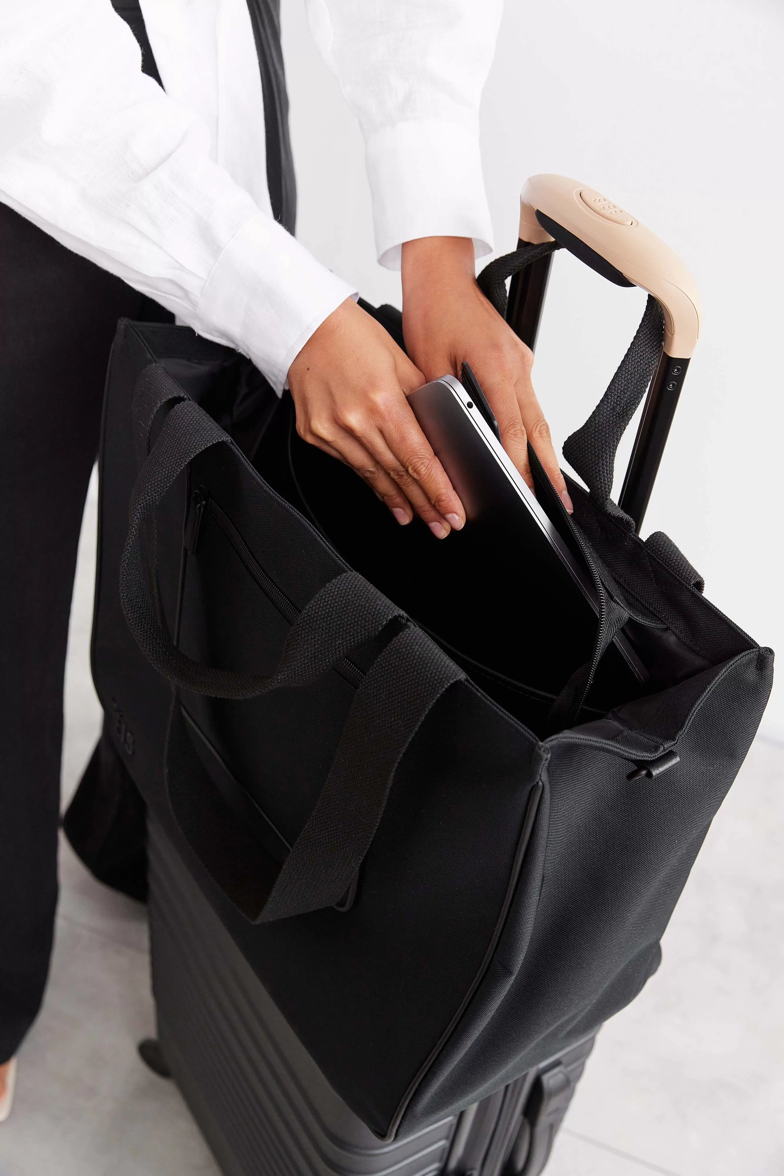 The East To West Tote in Black