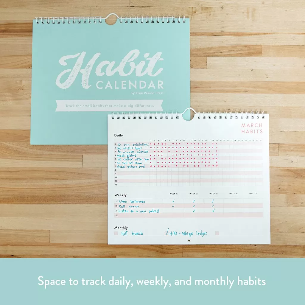 The Habit Calendar and Tracker