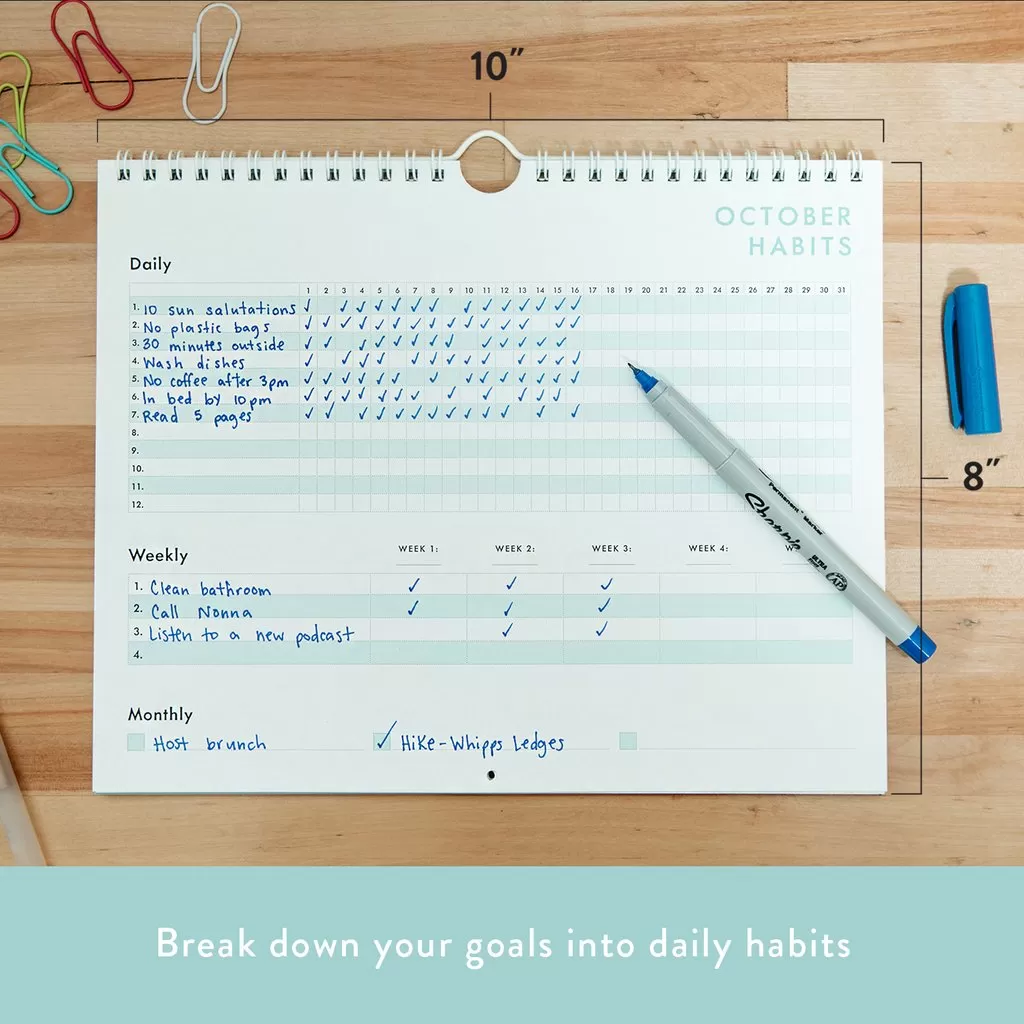 The Habit Calendar and Tracker