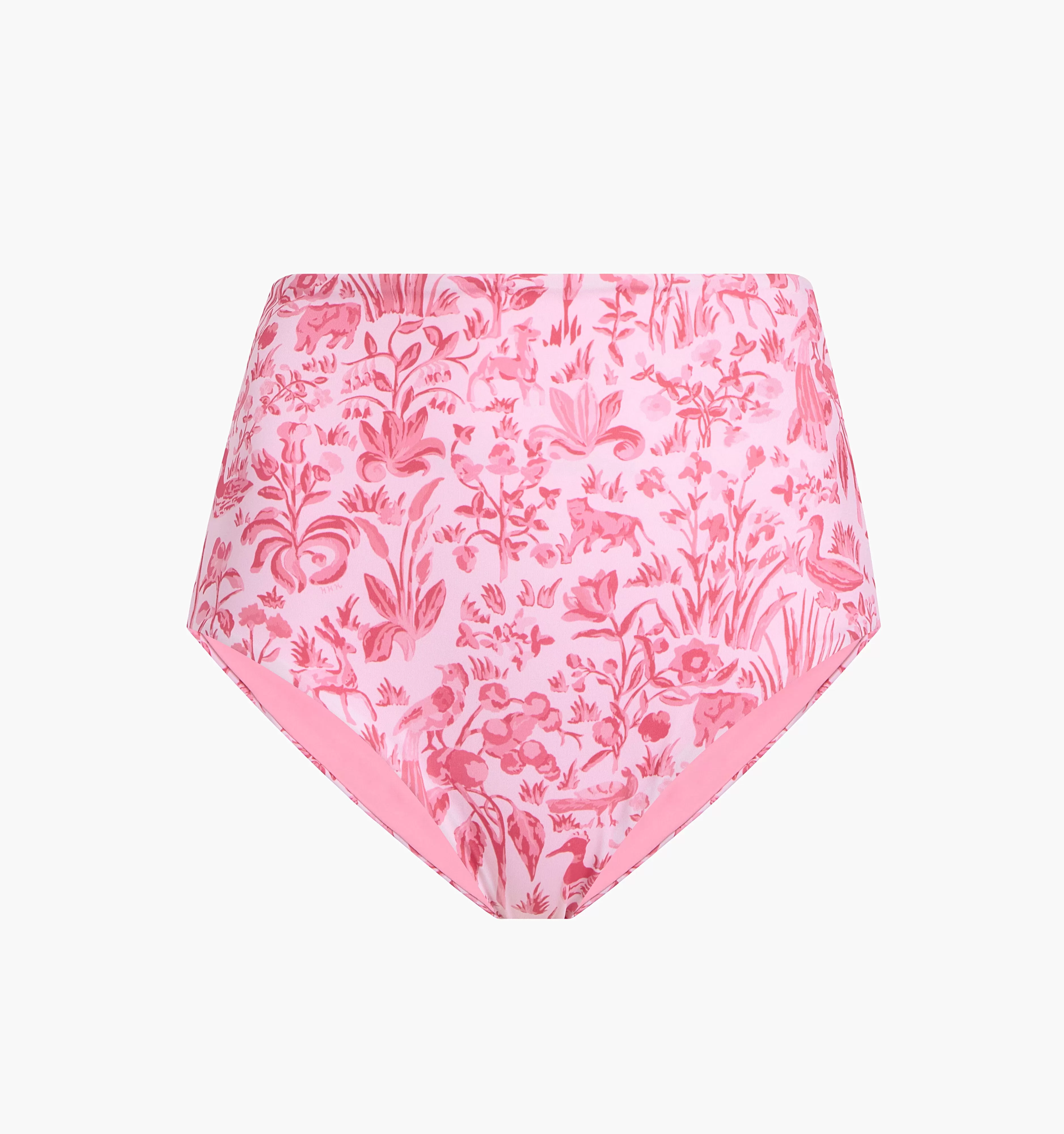 The Lola Swim Bottom - Strawberry Daiquiri Sherwood Forest