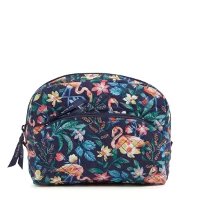 Vera Bradley Large Cosmetic Bag - Flamingo Garden