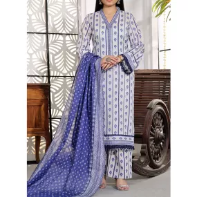 Vs Aiza & Momina Printed Lawn Unstitched 3Pcs Suit V-2 - 311