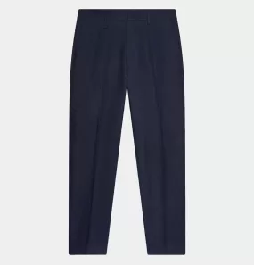 Wax London Alp Trousers in Midnight Linen