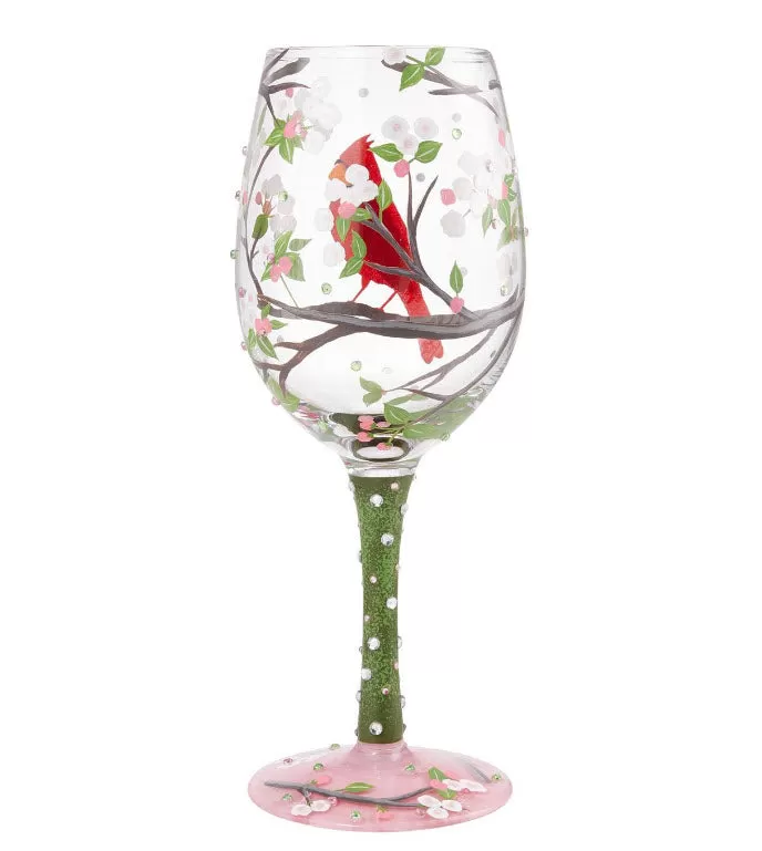 Wine Glass Cardinal Beauty