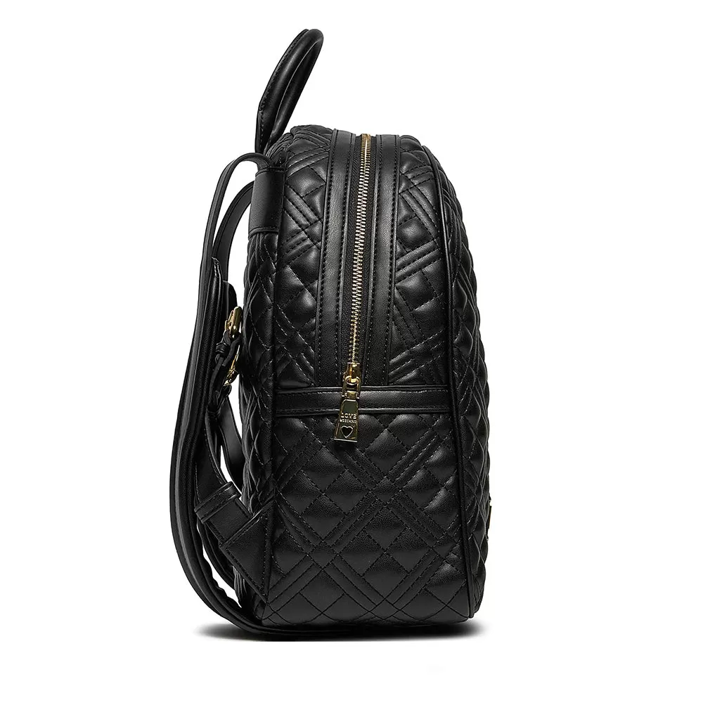 Zaino Donna Trapuntato LOVE MOSCHINO linea Quilted colore Nero